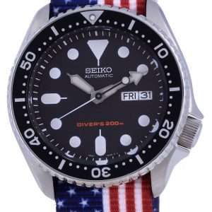 Seiko Automatic Divers Polyester SKX007K1-var-NATO27 200M Mens Watch