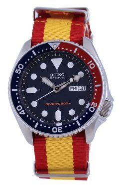 Seiko Automatic Divers Polyester SKX009K1-var-NATO29 200M Mens Watch