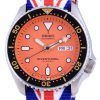 Seiko Automatic Divers Japan Made Polyester SKX011J1-var-NATO28 200M Mens Watch