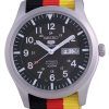 Seiko 5 Sports Military Automatic Polyester SNZG09K1-var-NATO26 100M Mens Watch