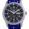 Seiko 5 Sports Military Automatic Polyester SNZG09K1-var-NATO30 100M Mens Watch