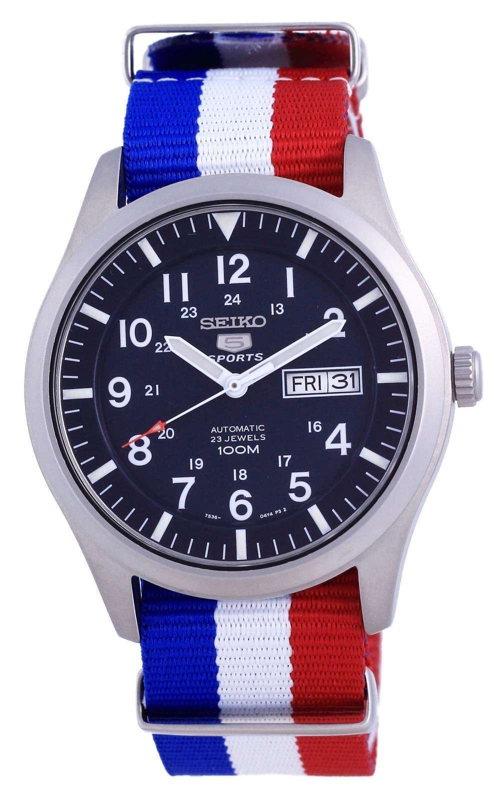 Seiko 5 Sports Automatic Polyester SNZG11K1-var-NATO25 100M Mens Watch -  Zetamarket