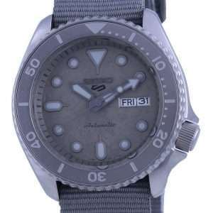Seiko 5 Sports Cement Automatic SRPG61 SRPG61K1 SRPG61K 100M Mens Watch