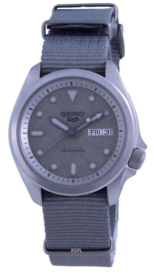 Seiko 5 Sports Cement Automatic SRPG63 SRPG63K1 SRPG63K 100M Mens Watch