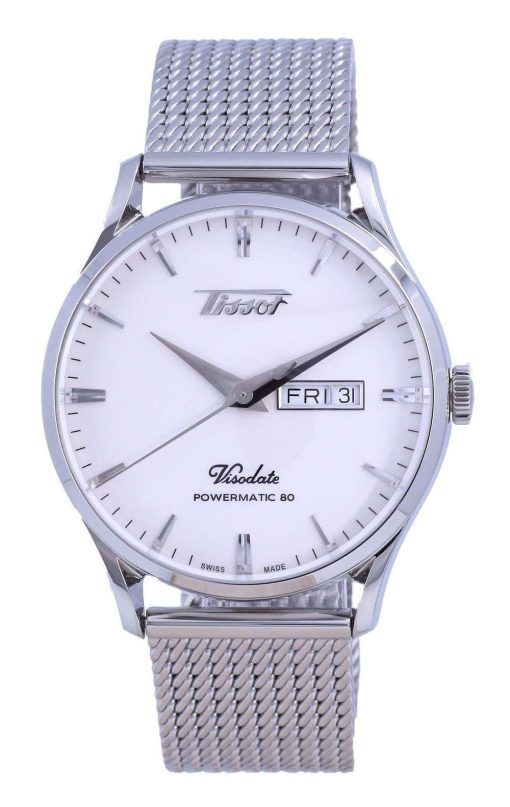 Tissot Heritage Visodate Powermatic 80 T118.430.11.271.00 T1184301127100 Mens Watch