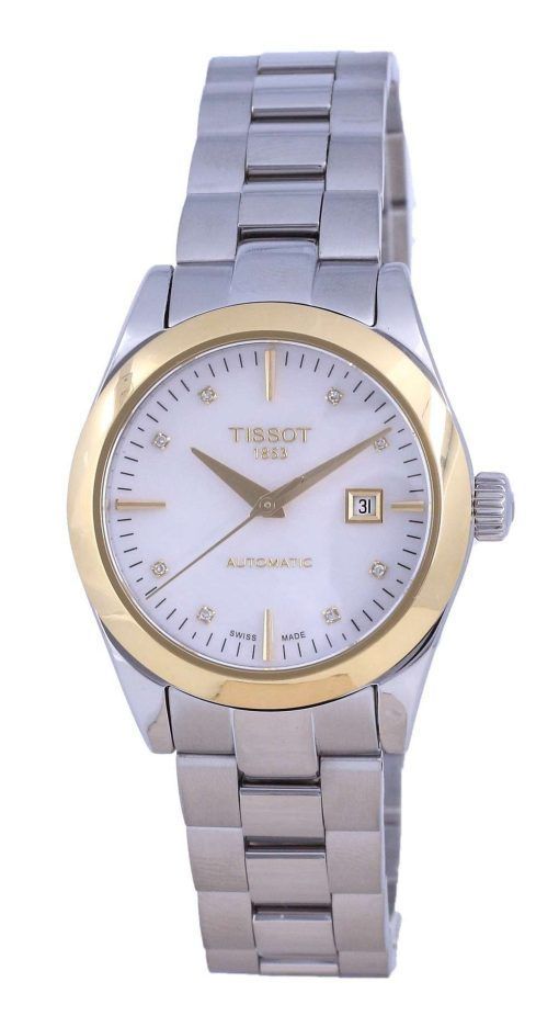 Tissot T-Gold T-My Lady 18K Gold Diamond Accents Automatic T930.007.41.116.00 T9300074111600 Womens Watch