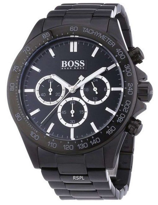 Hugo Boss Ikon Chronograph Stainless Steel Quartz 1512961 100M Mens Watch