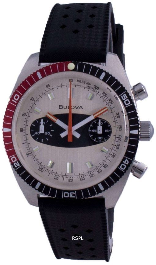 Bulova Archive Series Surfboard Chronograph Quartz Divers 98A252 200M Mens Watch
