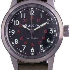 Bulova Archive Series Hack Automatic 98A255 Mens Watch