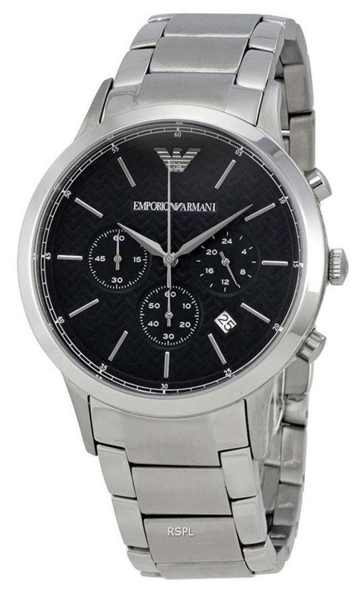 Emporio Armani Renato Chronograph Stainless Steel Quartz AR2486 Mens Watch