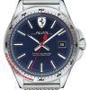 Ferrari Scuderia Pilota Blue Dial Stainless Steel Quartz 0830491 Mens Watch