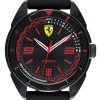 Ferrari Scuderia Forza Black Dial Silicon Band Quartz 0830515 Mens Watch