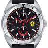 Ferrari Scuderia Forza Black Dial Silicon Band Quartz 0830546 Mens Watch