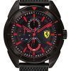 Ferrari Scuderia Forza Black Dial Stainless Steel Quartz 0830636 Mens Watch