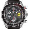 Ferrari Scuderia Speedracer Chronograph Leather Strap Quartz 0830648 Mens Watch