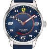 Ferrari Scuderia Pitlane Blue Dial Silicon Band Quartz 0860015 Unisex Watch