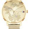 Tommy Hilfiger Pippa Gold Tone Stainless Steel Quartz 1781921 Womens Watch