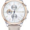 Tommy Hilfiger Whitney Mother Of Pearl Dial Leather Strap Quartz 1782118 Womens Watch