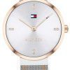 Tommy Hilfiger Liberty Crystal Accents Two Tone Stainless Steel Quartz 1782221 Womens Watch