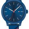 Tommy Hilfiger Ashley Blue Dial Silicon Strap Quartz 1782232 Womens Watch