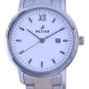 Westar White Dial Stainless Steel Quartz 40245 STN 101 Womens Watch