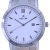 Westar White Dial Stainless Steel Quartz 50245 STN 101 Mens Watch