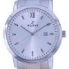 Westar Blue Dial Leather Strap Quartz 50244 STN 104 Mens Watch