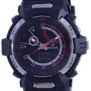 Westar Chronograph Silicon Strap Quartz 85000 PTN 001 100M Mens Watch