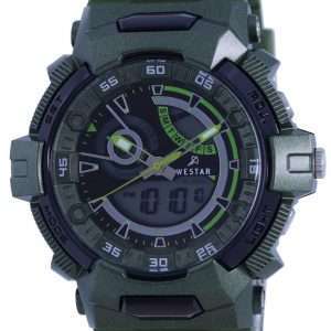 Westar Chronograph Silicon Strap Quartz 85000 PTN 003 100M Mens Watch