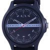 Armani Exchange Horloge Silicon Strap Quartz AX2420 Mens Watch