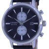 Citizen Classic Twin Eye Chronograph Leather Strap Eco-Drive CA7061-18E Mens Watch