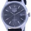 Citizen C7 Black Dial Leather Strap Automatic NH8390-20H Mens Watch