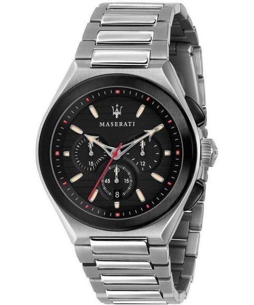 Maserati Triconic Chronograph Quartz R8873639002 100M Mens Watch