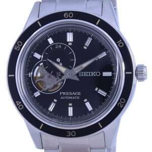 Seiko Presage Style 60s Open Heart Black Dial Automatic SSA425 SSA425J1 SSA425J Mens Watch