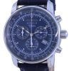 Zeppelin 100 Jahre Ed.1 Blue Dial Chronograph Quartz 7680-3 76803 Mens Watch