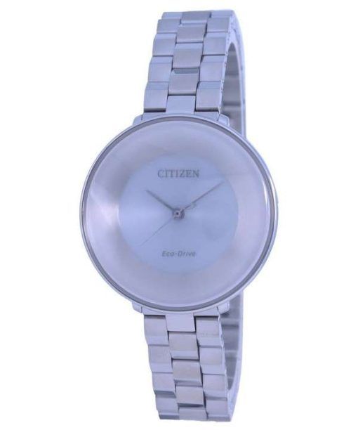 Citizen Silver Dial Stainless Steel Eco-Drive EM0600-87A Women's Watch