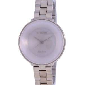 Citizen Rose Gold Tone Stainless Steel Eco-Drive EM0603-89X Women's Watch