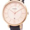 Fossil Jacqueline Quartz Gray Leather ES3707 Womens Watch