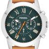 Fossil Grant Chronograph Tan Leather FS4918 Mens Watch