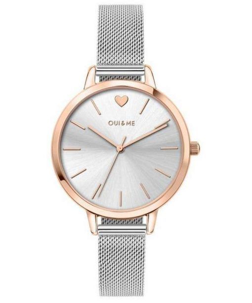 Oui & Me Amourette Silver Dial Stainless Steel Quartz ME010011 Women's Watch