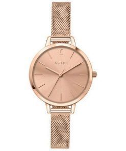 Oui & Me Petite Amourette Rose Gold Tone Stainless Steel Quartz ME010095 Women's Watch