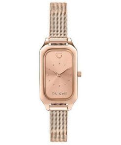 Oui & Me Finette Rose Gold Tone Stainless Steel Quartz ME010114 Women's Watch