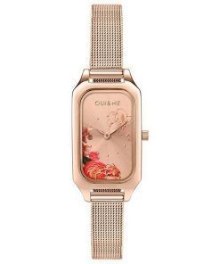 Oui & Me Finette Rose Gold Tone Stainless Steel Quartz ME010123 Women's Watch