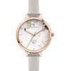 Oui & Me Petite Fleurette White Matt Dial Leather Strap Quartz ME010139 Women's Watch