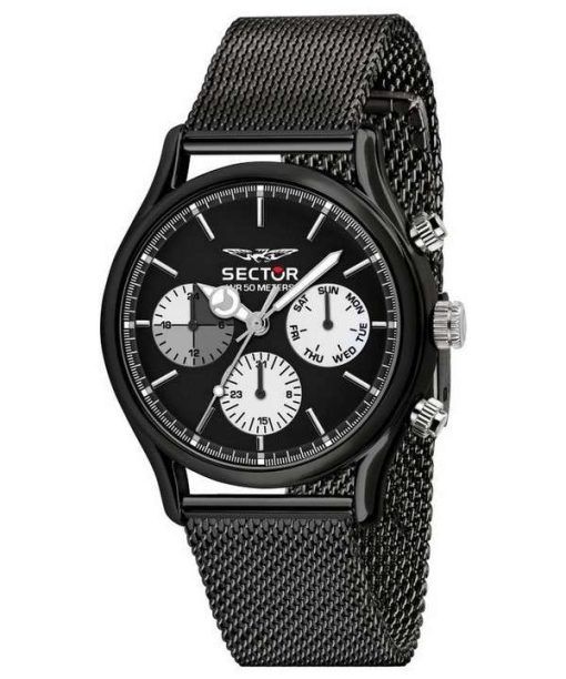 Sector 660 Black Dial Stainless Steel Quartz R3253517003 Men's Watch