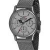 Sector 660 Gun Dial Stainless Steel Mesh Quartz R3253517013 Men's Watch