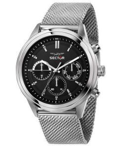 Sector 670 Black Dial Stainless Steel Quartz R3253540003 Men's Watch