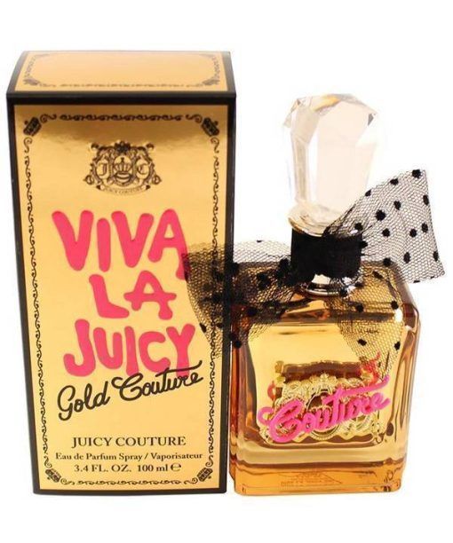 Juicy Couture Viva La Juicy Gold Couture Eau De Parfum Spray 100 ML For Women (719346186551)