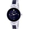 Anne Klein Diamond Accents Black Dial Quartz 1981BKSV Womens Watch