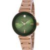 Anne Klein Diamond Accent Green Dial Quartz 2434GNRG Womens Watch